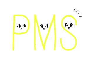 PMS文字イラスト